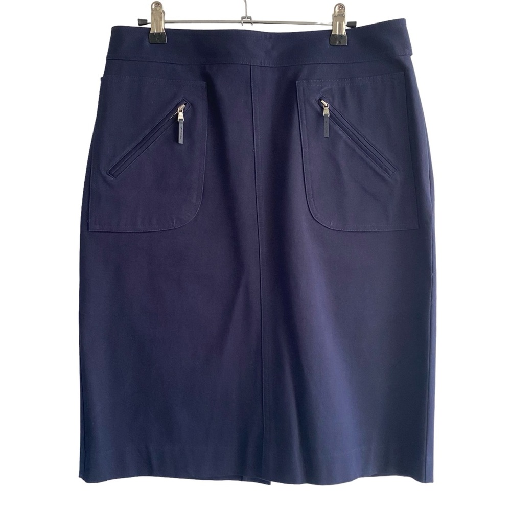 Lauren Ralph Lauren Navy Pencil Skirt